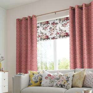 Cath Kidston Freston Rose Made To Measure Curtains Red
