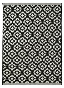 Indoor Outdoor Geo Rug - Black - 120x170cm