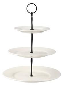 Dorre Kafi cake stand 3 tiers porcelain White