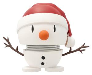 Hoptimist Hoptimist Soft Santa Snowman S figure White