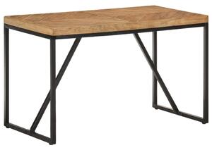 Dining Table 120x60x76 cm Solid Acacia and Mango Wood