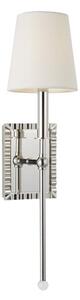Baxley Wall Light Nickel, Light, Polished Nickel - Andrew Martin