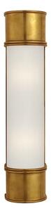 Oxford Large Wall Light Brass, Light, Large, Antique-Burnished Brass - Andrew Martin
