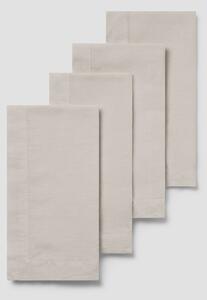 Oatmeal 100% Linen Napkins Set of 4 | Default | Piglet in Bed