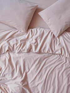 French Rose Washed Cotton Percale Duvet Cover | Super King | Piglet in Bed
