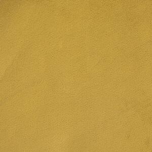 Linda Barker Elsie Velvet Fabric Ochre
