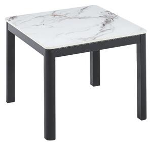 Arta Sintered Stone Side Table In White