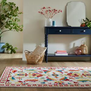 Lizzie Traditional Floral Rug MultiColoured