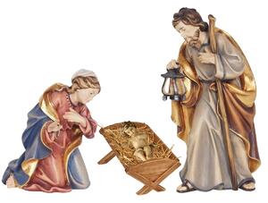 Holy Family with Baby Jesus in simple cradle - Israel