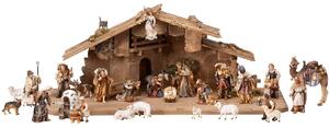 Nativity of the Holy Night with 27 figurines RA