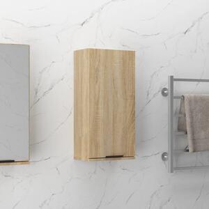 Wall-mounted Bathroom Cabinet Sonoma Oak 32x20x67 cm