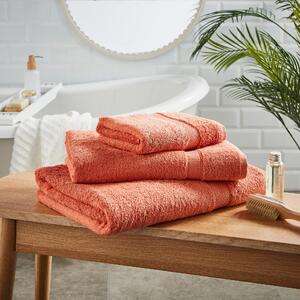 Burnt Orange Luxury Organic Cotton Towel Burnt Orange