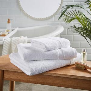 White Luxury Organic Cotton Towel White