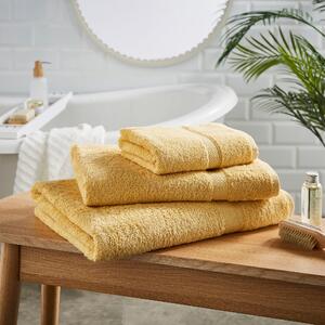 Ochre Luxury Organic Cotton Towel Ochre (Yellow)