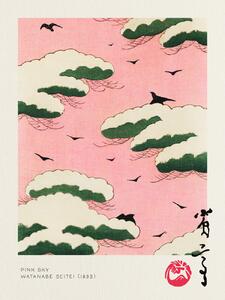 Fine Art Print Pink Sky - Watanabe Seitei, (30 x 40 cm)