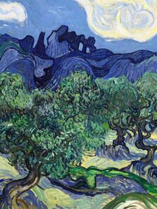 Fine Art Print The Olive Trees (Portrait Edition) - Vincent van Gogh, (30 x 40 cm)