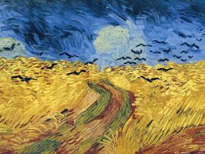 Fine Art Print Wheatfield with Crows - Vincent van Gogh, (40 x 30 cm)