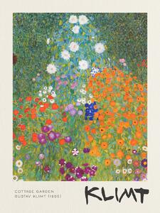 Fine Art Print Cottage Garden - Gustav Klimt, (30 x 40 cm)