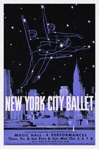 Fine Art Print New York City Ballet, 1960 (Vintage Theatre Production), (26.7 x 40 cm)