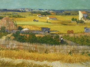 Fine Art Print The Harvest (Vintage Autumn Landscape) - Vincent van Gogh, (40 x 30 cm)