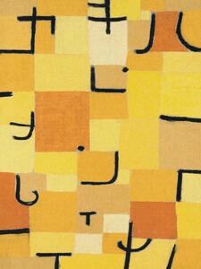 Fine Art Print Signs in Yellow - Paul Klee, (30 x 40 cm)