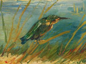 Fine Art Print Kingfisher by the Waterside (Vintage Wildlife) - Vincent van Gogh, (40 x 30 cm)