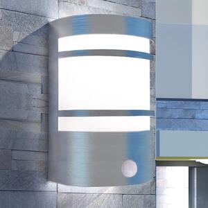 Outdoor Wall Light with Sensor Stainless Steel