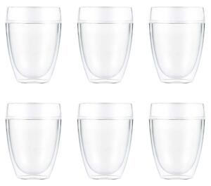 Bodum Pavina Outdoor double-walled plastic glass 6-pack 25 cl