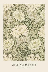 Fine Art Print Chrysanthemum (Special Edition Classic Vintage Pattern) - William Morris, (26.7 x 40 cm)