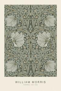 Fine Art Print Pimpernel (Special Edition Classic Vintage Pattern) - William Morris, (26.7 x 40 cm)