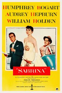 Fine Art Print Sabrina / Audrey Hepburn (Retro Movie), (26.7 x 40 cm)