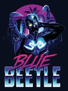 Art Poster Blue Beetle - Night Pose, (26.7 x 40 cm)