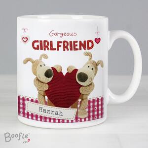 Personalised Boofle Shared Heart Mug White