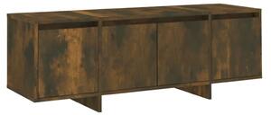 TV Cabinet Smoked Oak 120x30x40.5 cm Engineered Wood