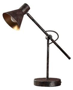 Rust-coloured Zera table lamp