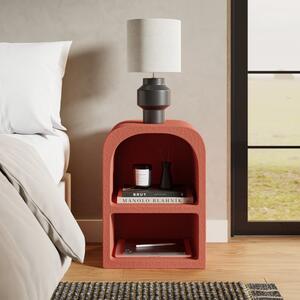 Drue Sculpted Bedside Table