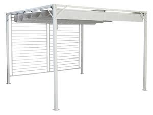 Pergola DKD Home Decor White 296 x 296 x 225 cm Steel