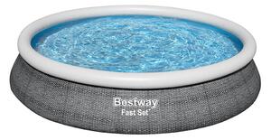 Inflatable pool Bestway Grey 9677 L 457 x 84 cm