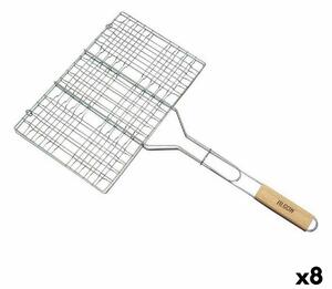 Grill Algon Barbecue 35 x 25 x 2 cm (8 Units)