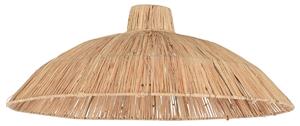 Lamp Shade DKD Home Decor Natural 54 x 54 x 20 cm Metal Raffia