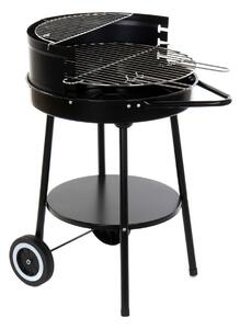 Coal Barbecue with Wheels DKD Home Decor Black Metal Plastic 59 x 49,5 x 82 cm