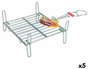 Grill Algon Double Galvanised 25 x 25 cm (5 Units)