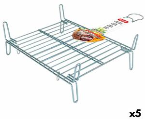 Grill Algon Double Galvanised 30 x 35 cm (5 Units)