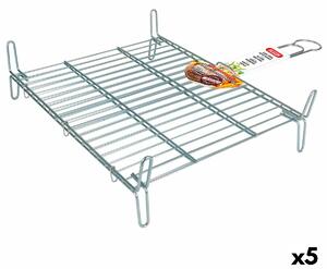 Grill Algon Double Galvanised 40 x 45 cm (5 Units)