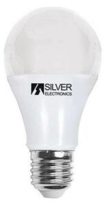Spherical LED Light Bulb Silver Electronics 602425 E27 10W