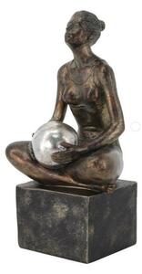Decorative Figure DKD Home Decor Copper Gymnast 14 x 11,5 x 25,5 cm