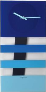 Wall Clock Nextime 2855BL 38 x 19 cm