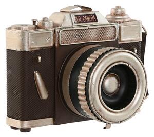 Decorative Figure Home ESPRIT Brown Silver Camera Vintage 23 x 12 x 15 cm