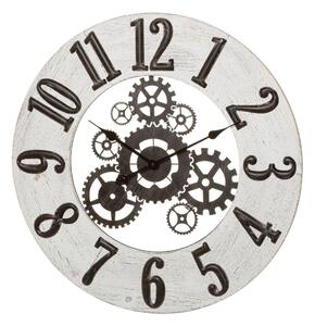 Wall Clock Multicolour Metal MDF Wood 68 x 3,5 x 68 cm