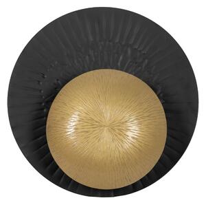 Wall Lamp Black Golden 9 W 20 x 7 x 20 cm